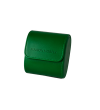 Etui de Voyage 1 slot pour Montre Vert