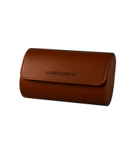 Etui de Voyage 2 slots pour Montres Marron