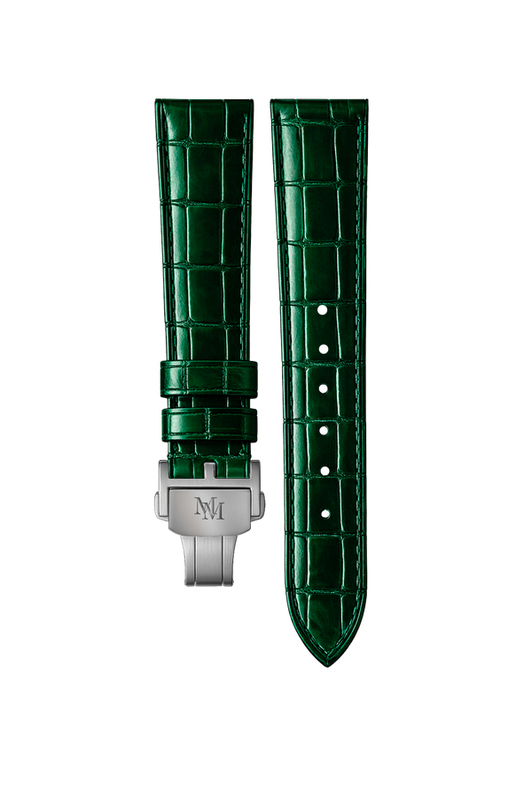 SILVER DOUBLE DEPLOYANT CLASP