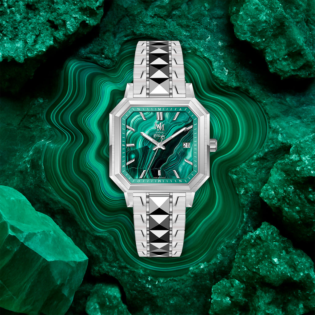 Montre Malachite Fabrication Fran aise Mouvement Suisse Maison Morfin montre-malachite-fabrication-fran-aise-mouvement-suisse-maison-morfin