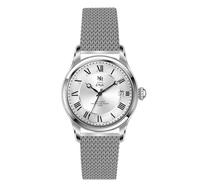 MM25-07 ARGENTÉ MÉCANIQUE - BRACELET ACIER 316L