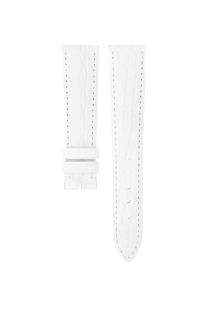 Bracelet 20-16
Crocodile italie
Blanc
