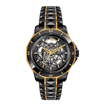 THE ONE NOIR OR ACIER - MONTRE AUTOMATIQUE