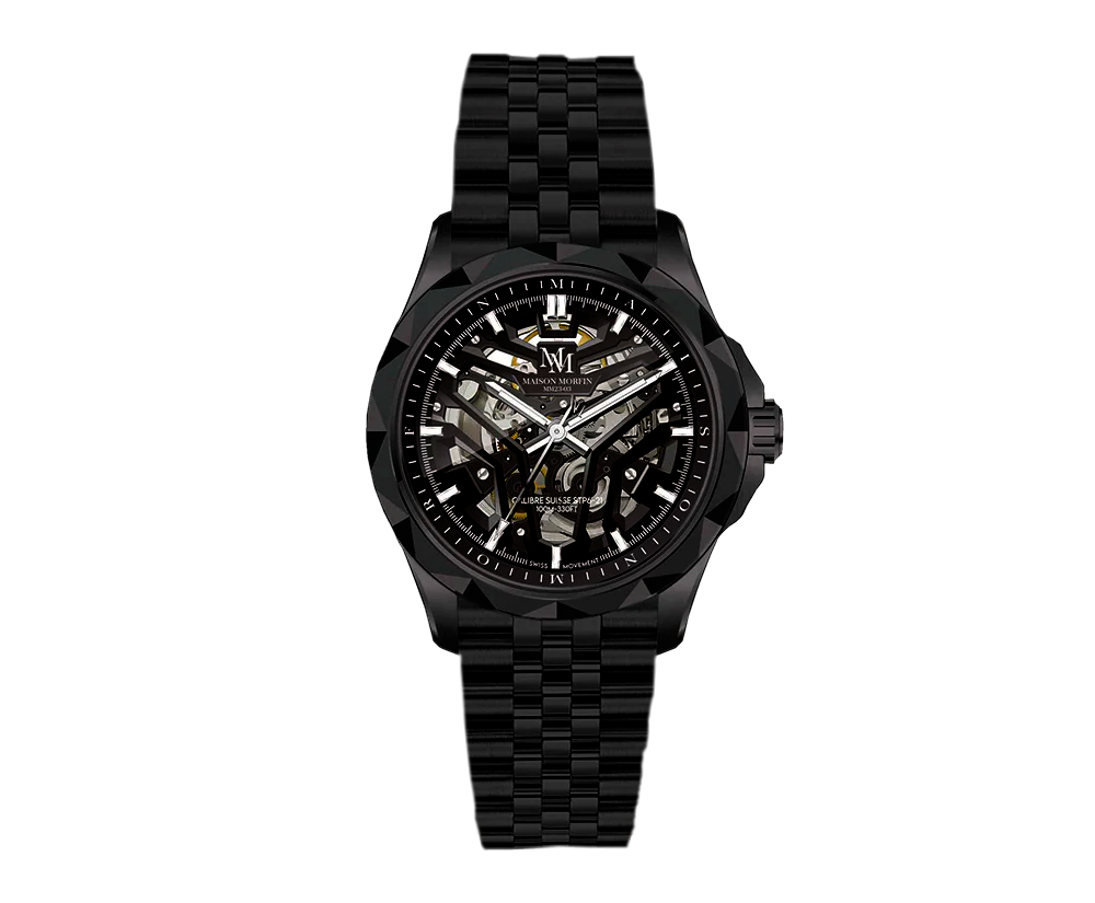 MM24-03 DEEP BLACK SKELETON