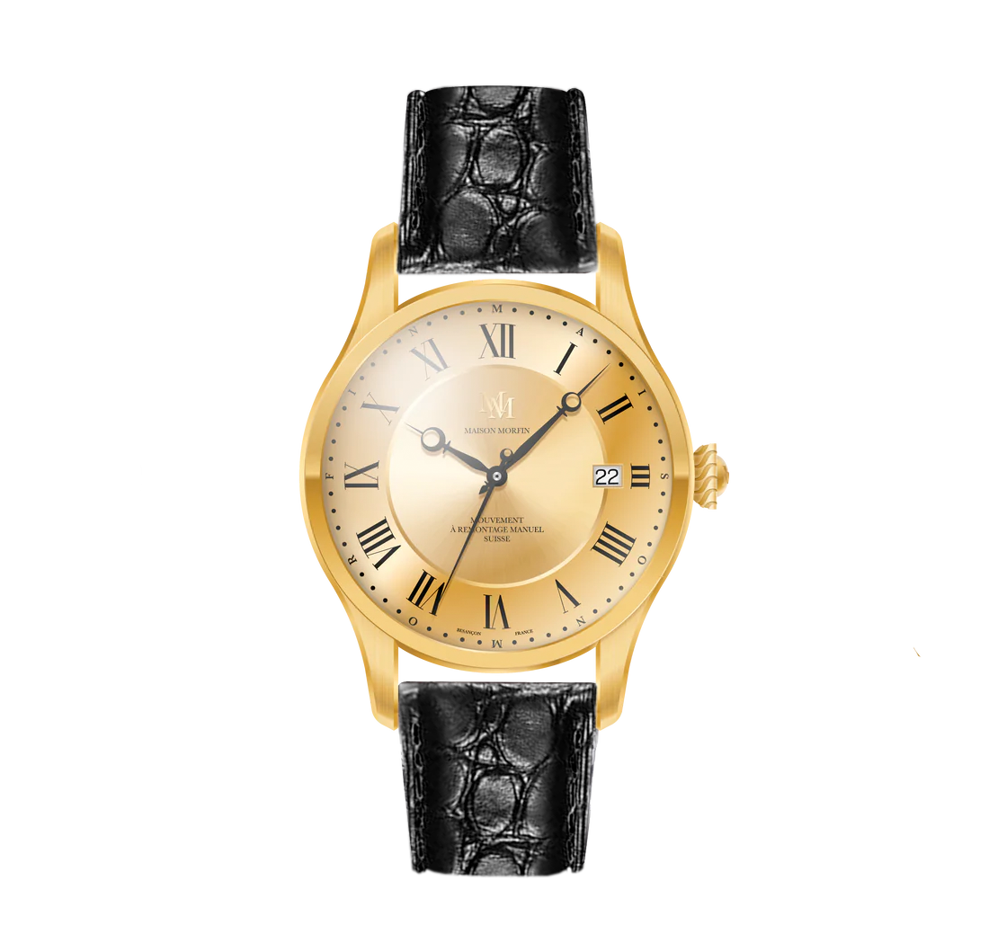 MM24-07 GOLD - CALFSKIN LEATHER STRAP