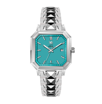 MM25-08 BLEU TURQUOISE ACIER & TUNGSTÈNE - MONTRE AUTOMATIQUE