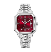 SILVER AGATE STEEL & TUNGSTEN - AUTOMATIC WATCH